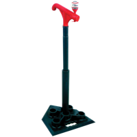 Champro Ultimate Batting Tee - Black / Red