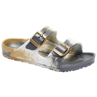 Birkenstock Arizona Eva - Girls' Preschool - Grey / Gold