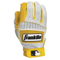 Franklin Neo Classic II Batting Gloves - Men's - White / Gold