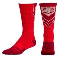 Evoshield Crew Socks - Men's - Red / Grey