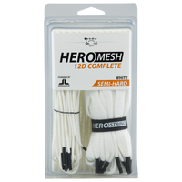 ECD Lacrosse Hero 3.0 Complete String Kit - Adult - White