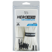 ECD Lacrosse Hero 3.0 Complete String Kit - Adult - White