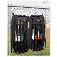 Schutt Baseball Bat Portfolio Bag - All Black / Black