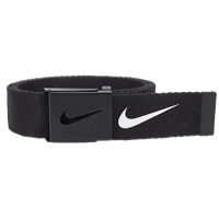 Nike Tech Essentials Single Web Golf Belt - Men's - Black / White