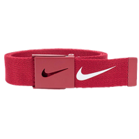 Nike Tech Essentials Single Web Golf Belt - Men's - Red / White