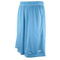 Eastbay 11" Basic Mesh Shorts - Men's - Light Blue / Light Blue