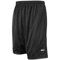 Eastbay 9" Basic Mesh Shorts - Men's - All Black / Black