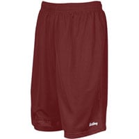 Eastbay 9" Basic Mesh Shorts - Men's - Maroon / Maroon