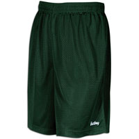 Eastbay 8" Basic Mesh Shorts - Women's - Dark Green / Dark Green