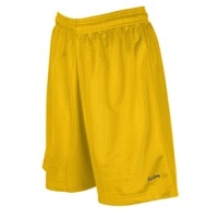 Eastbay 8" Basic Mesh Shorts - Women's - Gold / Gold