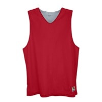 Eastbay Basic Reversible Mesh Tank - Men's - Red / Silver