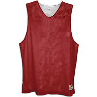 Eastbay Basic Reversible Mesh Tank - Men's - Maroon / White