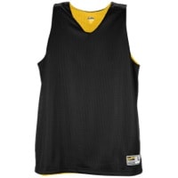 Eastbay Basic Reversible Mesh Tank - Women's - Black / Yellow