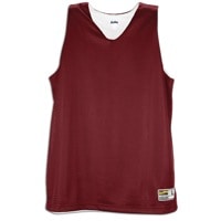 Eastbay Basic Reversible Mesh Tank - Women's - Maroon / White