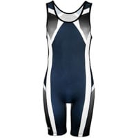 ASICS Conquest Singlet - Men's - Navy / Black