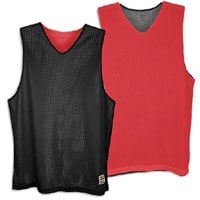 Eastbay Basic Reversible Mesh Tank - Boys' Grade School - Black / Red