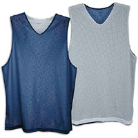 Eastbay Basic Reversible Mesh Tank - Boys' Grade School - Navy / Silver