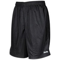 Eastbay 8" Basic Mesh Shorts - Boys' Grade School - All Black / Black