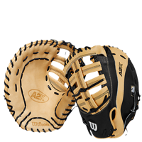 Wilson A2K First Base Mitt - Men's - Tan / Black