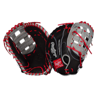 Rawlings Heart of the Hide First Base Mitt - Men's - Black / Silver