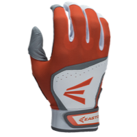 Easton HS7 Batting Gloves - Men's - White / Orange