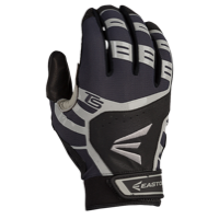 Easton Hyperskin Turboslot Batting Gloves - Youth - Grey / Silver