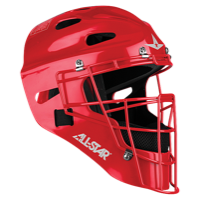 All Star MVP 2310 Catcher's Head Gear - Boys' Grade School - Red / Red