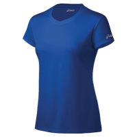 ASICS� Ready-Set Short Sleeve T-Shirt - Women's - Blue / Blue