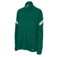 Eastbay EVAPOR Team Warm-Up Full Zip Jacket - Men's - Dark Green / White