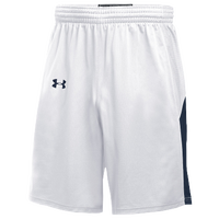 Under Armour Team Fury Shorts - Men's - White / Navy