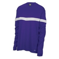 Eastbay EVAPOR Team Shooting Shirt - Boys' Grade School - Purple / White