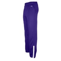 Eastbay EVAPOR Team Warm-Up Zip Pants - Boys' Grade School - Purple / White