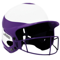 RIP-IT Vision Pro Helmet with Facemask - Women's - Purple / White