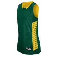 Eastbay EVAPOR Elevate Team Jersey - Women's - Dark Green / Gold