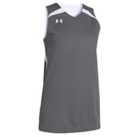 Under Armour Team Clutch Reversible Jersey - Women's - Grey / White