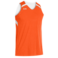 Under Armour Youth Team Clutch Reversible Jersey - Boys' Grade School - Orange / White