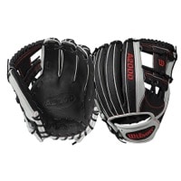 Wilson A2000 1787 Superskin H-Web Fielder's Glv - Men's - Black / Grey