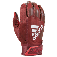 adidas adiZero 9.0 Receiver Gloves - Men's - Maroon