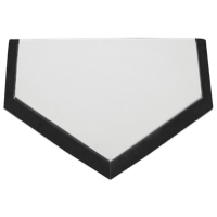 Schutt Team Hollywood Pro Style Home Plate - White / Black