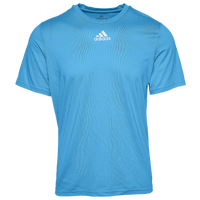 adidas Team Creator Short Sleeve T-Shirt - Men's - Light Blue