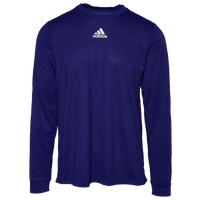 adidas Team Creator Long Sleeve T-Shirt - Men's - Purple