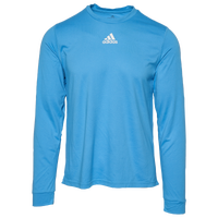 adidas Team Creator Long Sleeve T-Shirt - Men's - Light Blue