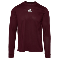 adidas Team Creator Long Sleeve T-Shirt - Men's - Maroon