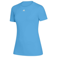 adidas Team Creator Short Sleeve T-Shirt - Women's - Light Blue