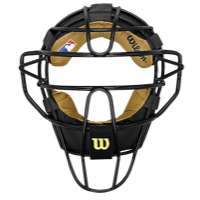 Wilson Dyna-Lite Steel Pro Mask - Black / Gold