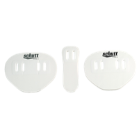 Schutt Vinyl-Dipped Pad Sets - Men's - All White / White