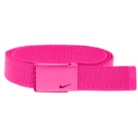 Nike Tech Essentials Single Web Golf Belt - Women's - Pink / Pink