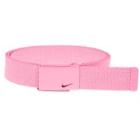 Nike Tech Essentials Single Web Golf Belt - Women's - Pink / Pink