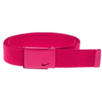 Nike Tech Essentials Single Web Golf Belt - Women's - Pink / Pink