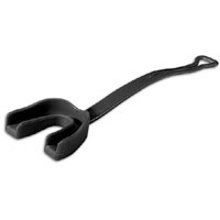 Mueller Mouthguard with Strap - All Black / Black